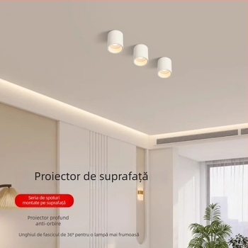 Downlight LED montat pe suprafață, 6-10W, 220V, CRI ≥90