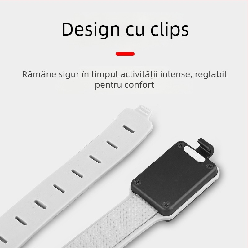 Lumină pentru încheietura mâinii pentru alergare și ciclism — impermeabilă, mini, COB 5W, 650mAh, încărcare manuală