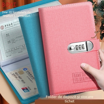 Folder de arhivă cu clips unic, piele PU, imprimare logo disponibilă