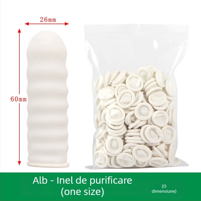 Protecții degetelor din silicon, de unică folosință, pentru degetele și degetul mare – mănuși de protecție rezistente la uzură, îngroșate