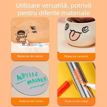 Marker acrylic cu cerneală pe bază de apă pentru desen DIY și graffiti – Next Door Pinchuang