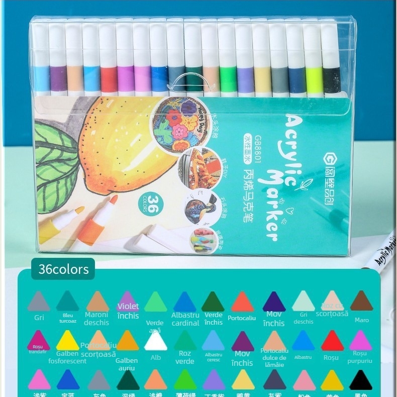 Marker acrylic cu cerneală pe bază de apă pentru desen DIY și graffiti – Next Door Pinchuang