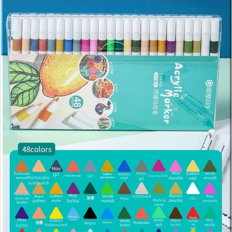 Marker acrylic cu cerneală pe bază de apă pentru desen DIY și graffiti – Next Door Pinchuang