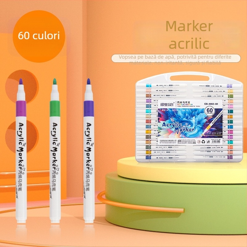 Marker acrylic cu cerneală pe bază de apă pentru desen DIY și graffiti – Next Door Pinchuang