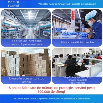 Mingyao Mănuși de unică folosință pentru procesarea alimentelor, cosmetică, uz casnic și utilizare industrială medicală