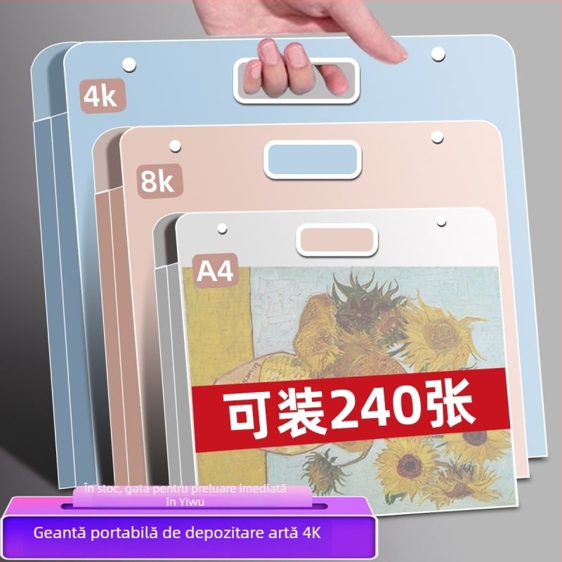 Trust Geantă pentru desene, PP material, grosime 50c, personalizare disponibilă