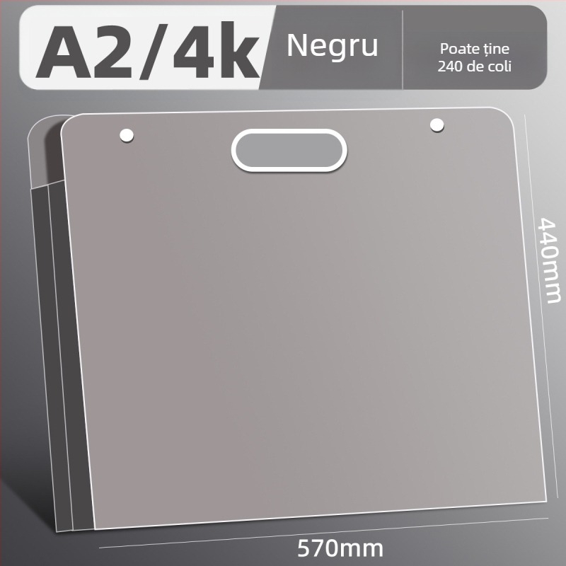 Trust Geantă pentru desene, PP material, grosime 50c, personalizare disponibilă