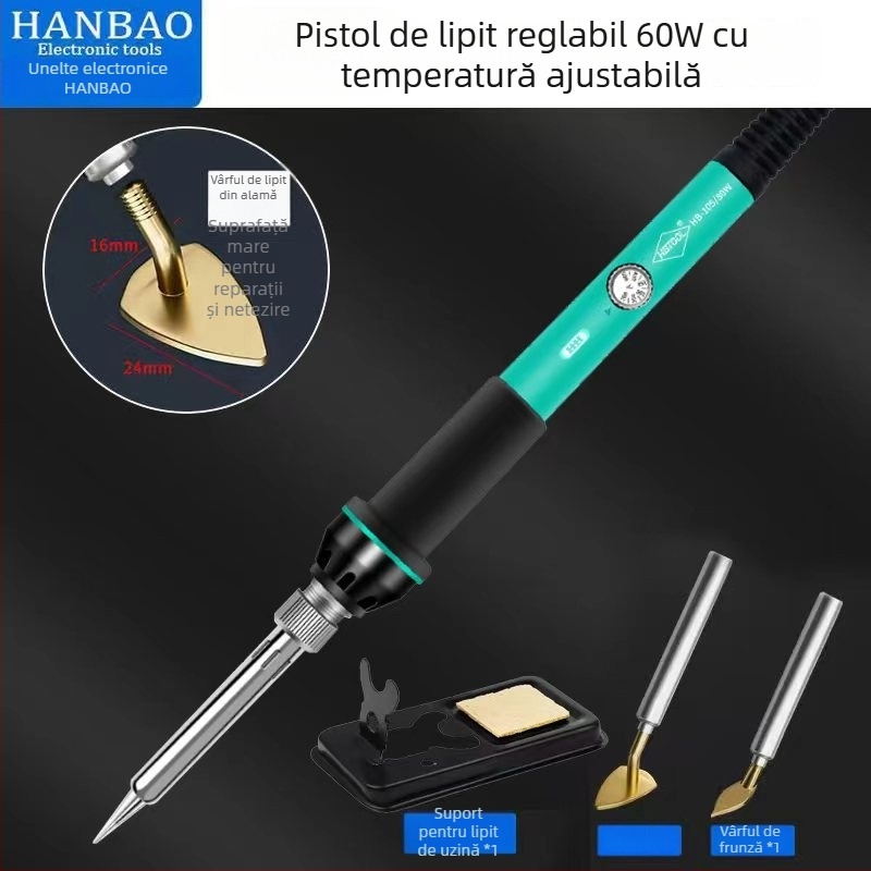 Fier de călcat electric mini cu temperatură reglabilă pentru confecționarea hainelor de păpuși