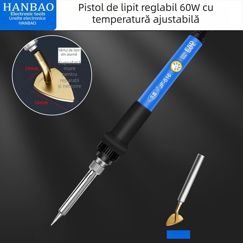 Fier de călcat electric mini cu temperatură reglabilă pentru confecționarea hainelor de păpuși