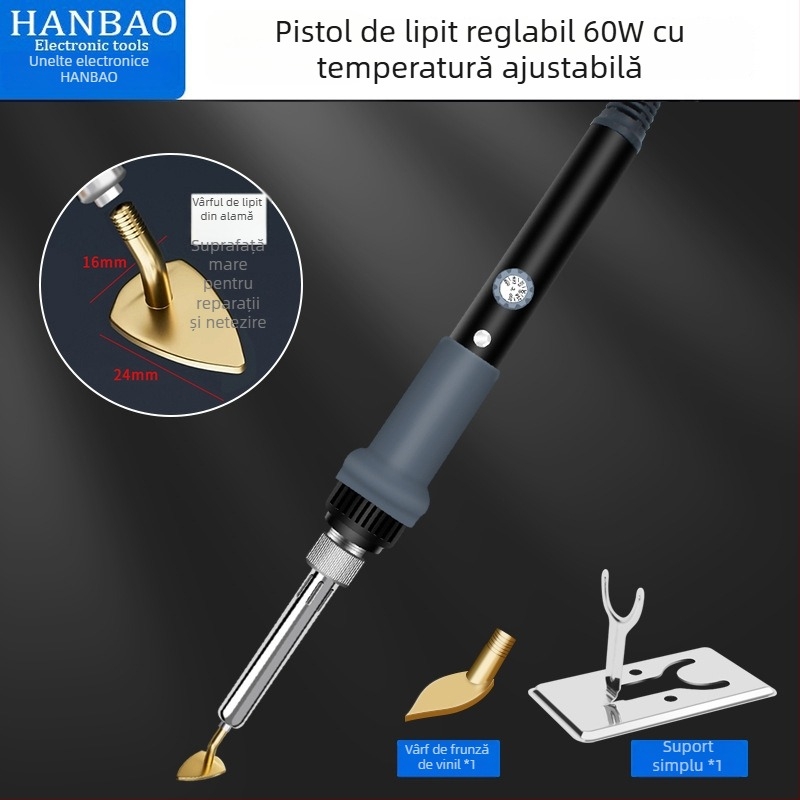 Fier de călcat electric mini cu temperatură reglabilă pentru confecționarea hainelor de păpuși