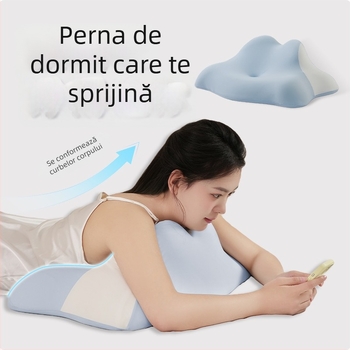 Perne de somn ergonomice cu țesătură memory foam și construcție din latex, umplutură poliuretană, procesare personalizabilă, suport moderat, potrivite pentru living, dormitor, cămin, salon de înfrumusețare și birou
