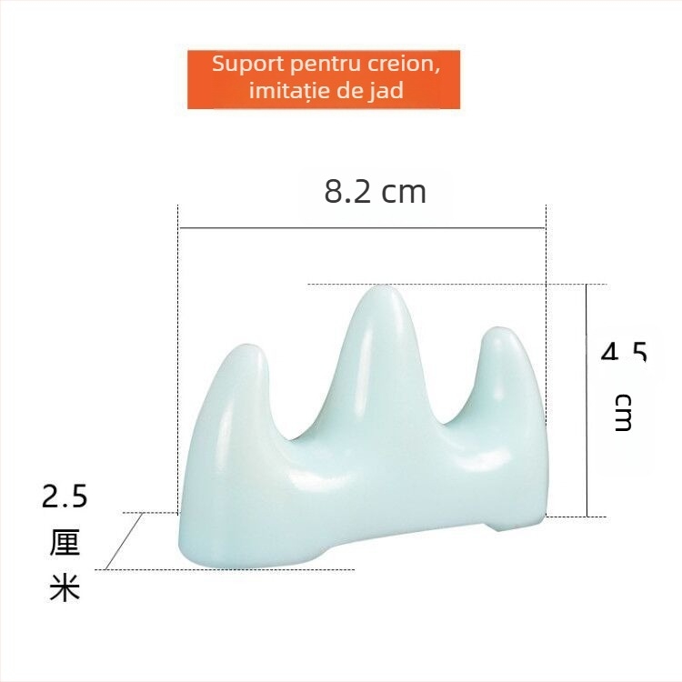 Suport pentru stilou și pensulă – model bg1, Purple fangzhai; materiale: plastic/bambus/lemn; imprimare logo disponibilă; personalizare disponibilă