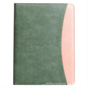 Dosar din piele A4 cu clemă puternică și clemă de plăci, personalizabil cu logo imprimat