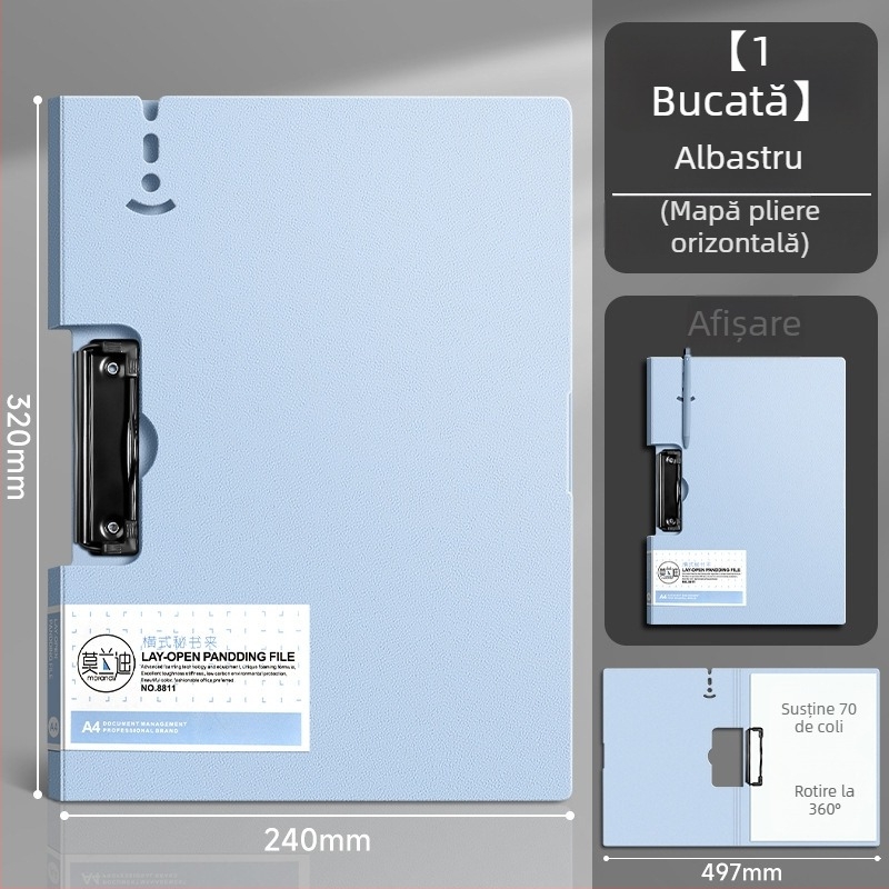 Mapă pentru fișiere Chalk time Fbsg-wjj-05430, plastic, A4