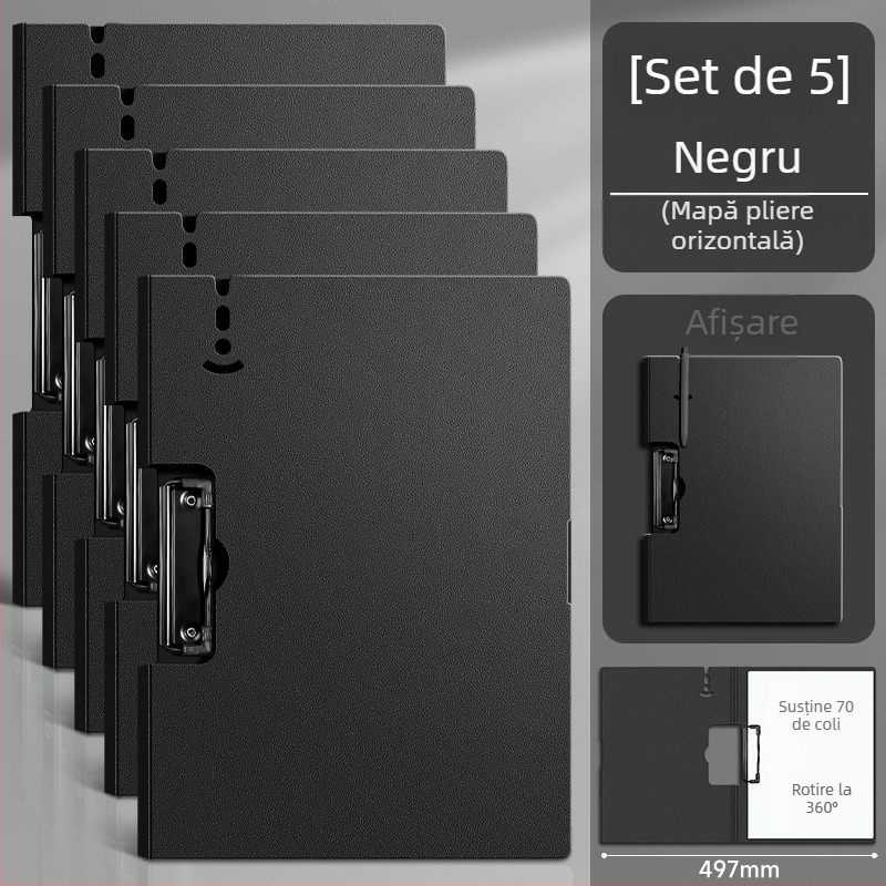 Mapă pentru fișiere Chalk time Fbsg-wjj-05430, plastic, A4