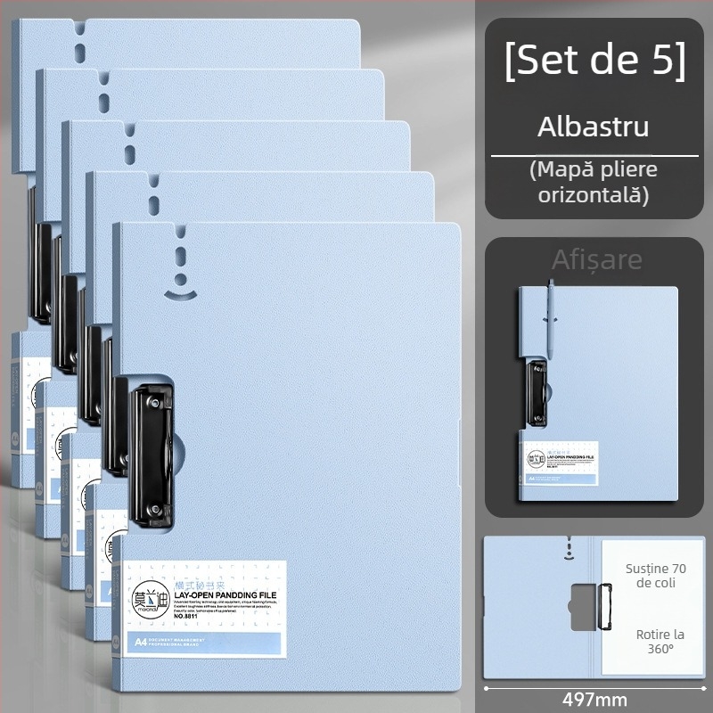 Mapă pentru fișiere Chalk time Fbsg-wjj-05430, plastic, A4