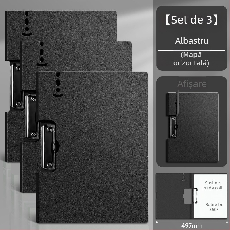 Mapă pentru fișiere Chalk time Fbsg-wjj-05430, plastic, A4