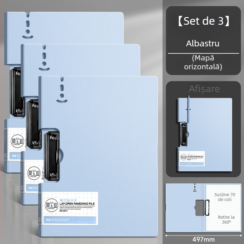 Mapă pentru fișiere Chalk time Fbsg-wjj-05430, plastic, A4