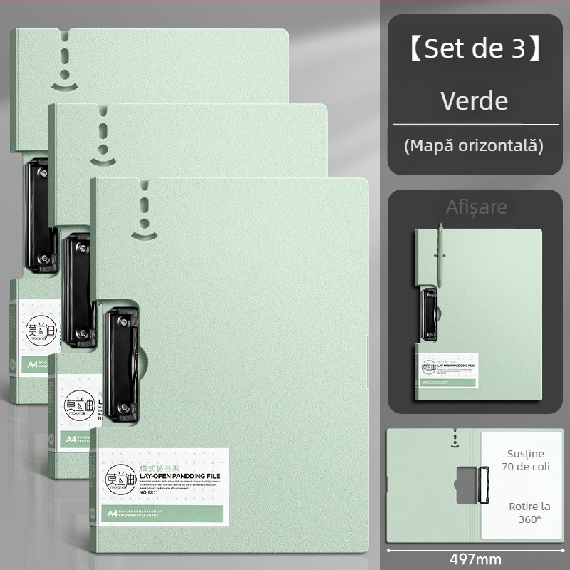 Mapă pentru fișiere Chalk time Fbsg-wjj-05430, plastic, A4