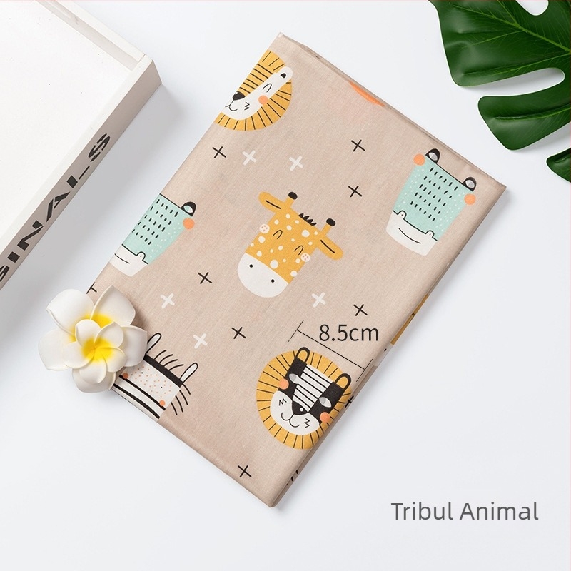 Țesătură de bumbac twill imprimat cu personaje de desene animate pentru lenjerie de pat pentru copii — 100% bumbac, lățime 160 cm, 110 g/m², fire 40×40, densitate 133×72