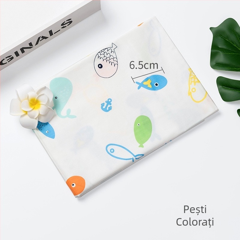 Țesătură de bumbac twill imprimat cu personaje de desene animate pentru lenjerie de pat pentru copii — 100% bumbac, lățime 160 cm, 110 g/m², fire 40×40, densitate 133×72