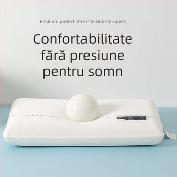 Pernă din spumă cu memorie, dreptunghiulară, lavabilă, pentru somn profund, greutate 1.0–1.5 kg