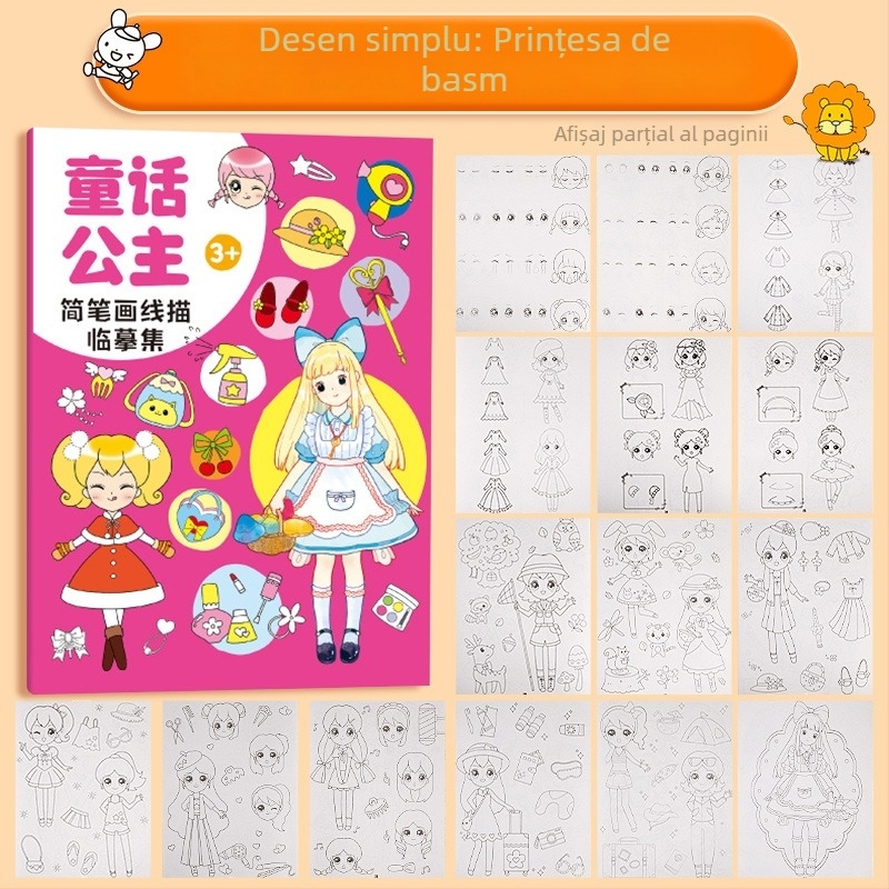 GROBES Creion rotativ pentru pictură, seria Rotating crayon, corp din plastic, vârf rotund, ștergibil