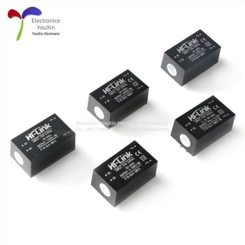 Modul sursă HLK-5M03, AC-DC, intrare 220V, ieșiri 3.3/5/9/12/24V
