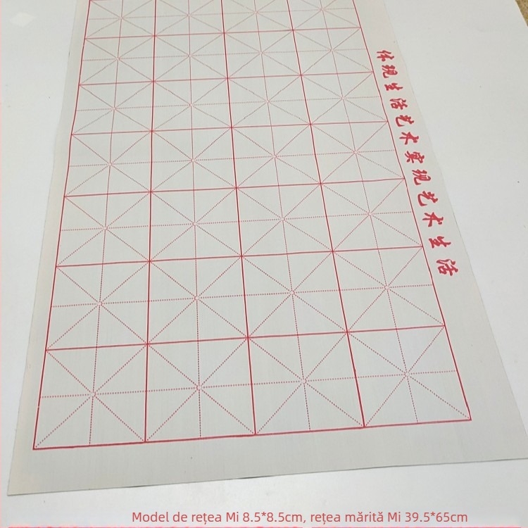 Pânză de caligrafie cu scriere cu apă pentru practică, material nețesut cu uscare rapidă, formă dreptunghiulară, marcă Shangpin