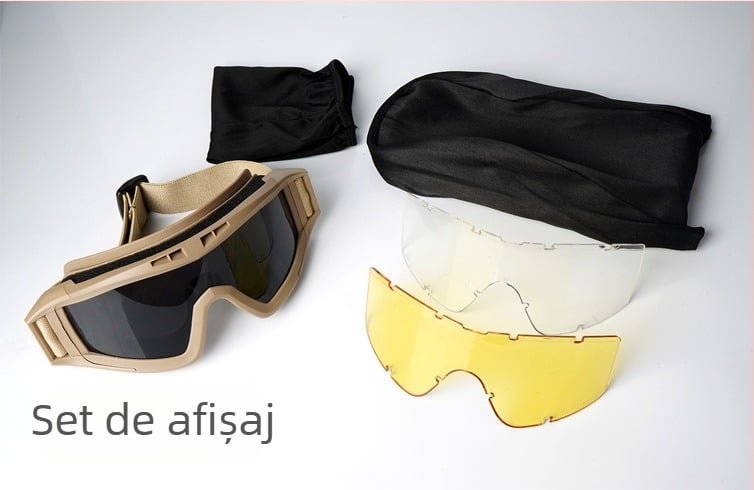 Ochelari de ciclism SP049, ramă TPU / lentile PC, lentile interschimbabile, unisex