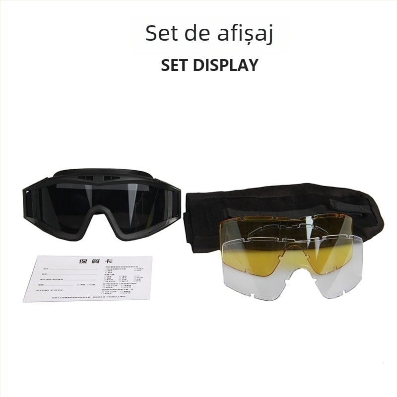 Ochelari de ciclism SP049, ramă TPU / lentile PC, lentile interschimbabile, unisex