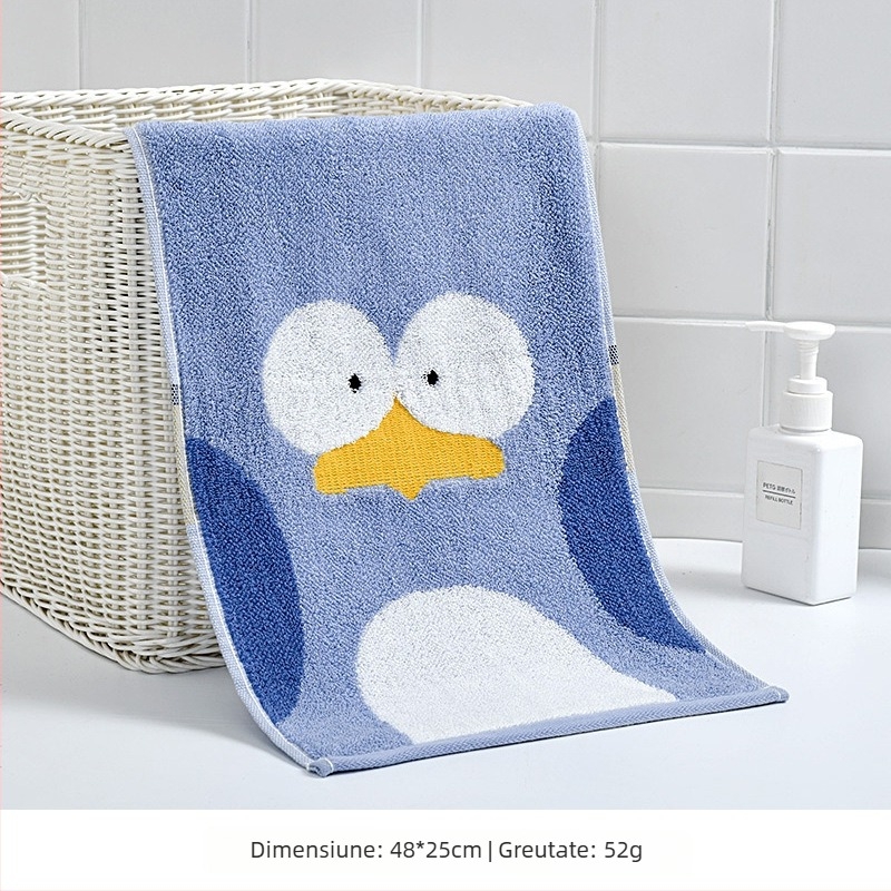 Grace prosop de baie pentru bebeluți din bumbac pur cu broderie, 50–80 g