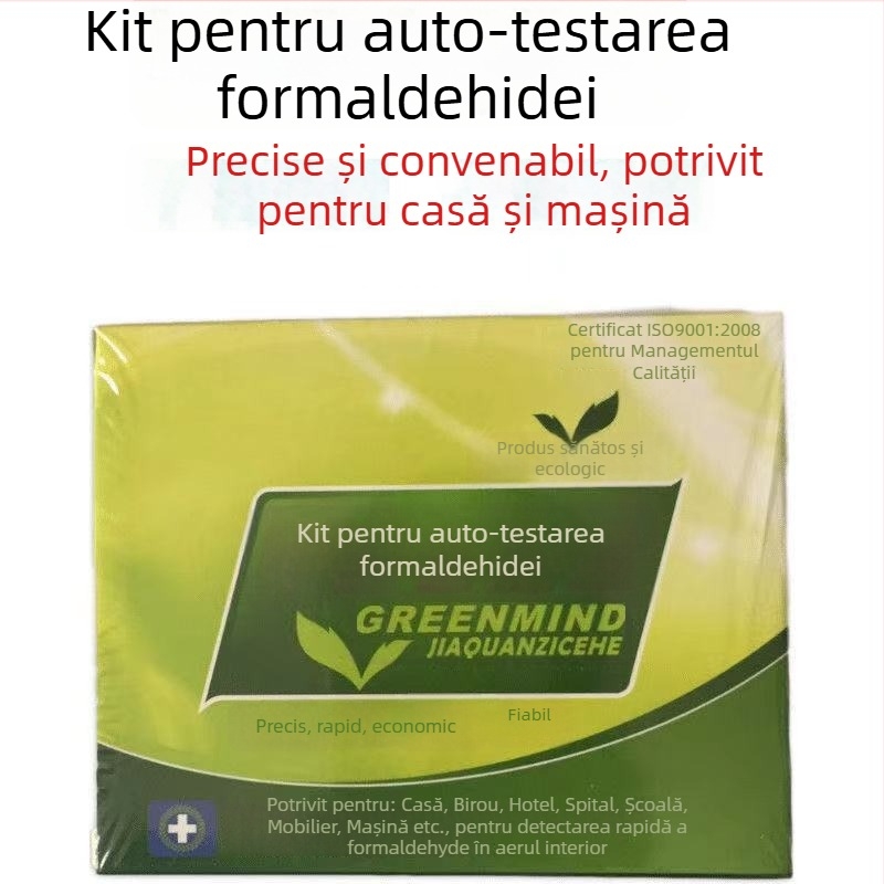 Detectors de formaldehidă pentru uz casnic – cutie de autodiagnosticare pentru aer interior, interval 0.01-0.50, precizie 0.01, fără alimentare