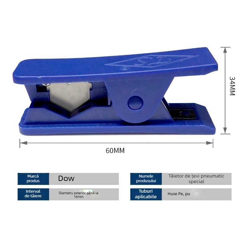 Tăietor pneumatic pentru țevi PE și PU, model Pneumatic special pipe cutter