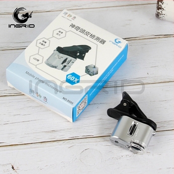 Inge 9595 accesorii pentru telefon: microscop cu lupă pentru scalp, 60x mărire, portabil