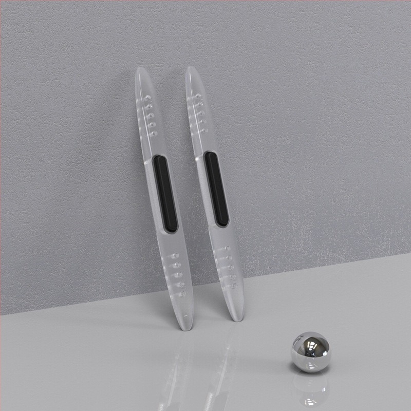 Bandă anti-coliziune pentru ușa de mașină, silicon anti-static, model LIYANG-01, compatibil cu toate modelele