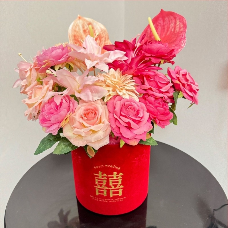 Decorațiune de nuntă în stil chinezesc pentru cameră — pandantiv cu simbolul fericirii, material hârtie, marcă Yisheng, categorie: Cuvinte fericite