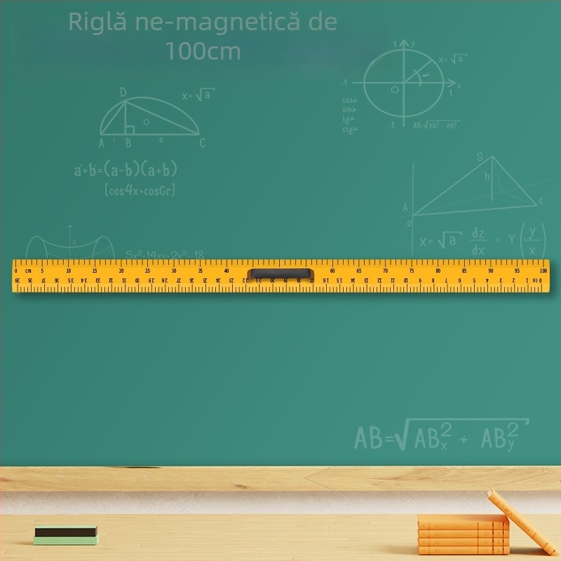 Set triunghi magnetic pentru învățământ – plastic, model JXDCZ, marcă Liangzhi, pentru desenarea cercurilor pe tablă