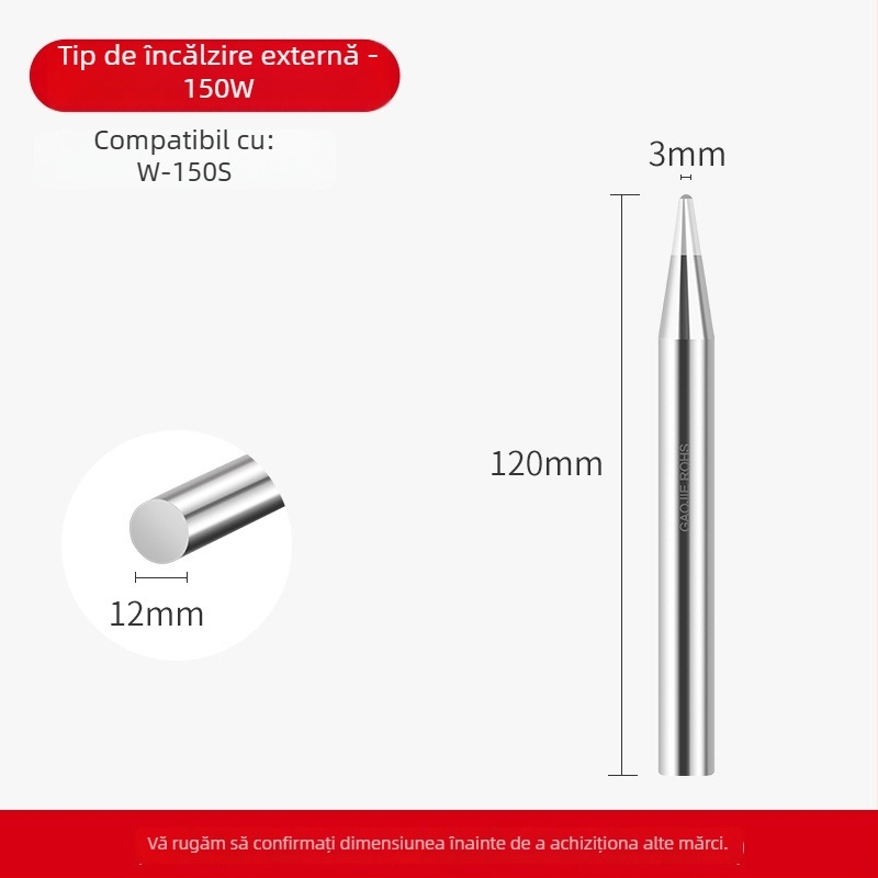 Vârf de lipit fără plumb, serie de înaltă putere, 80W–1000W, substrat din cupru fără oxigen