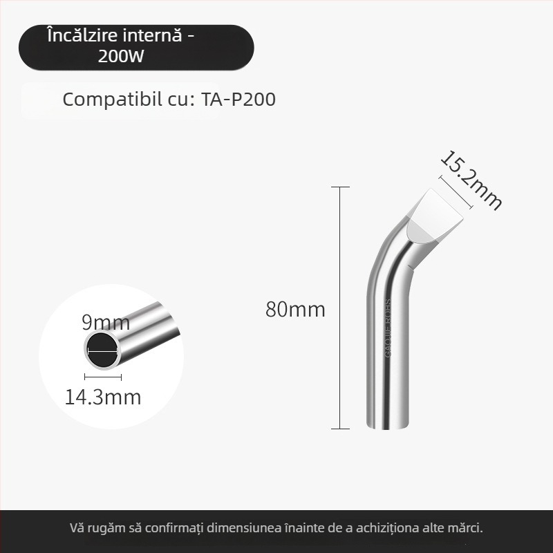 Vârf de lipit fără plumb, serie de înaltă putere, 80W–1000W, substrat din cupru fără oxigen