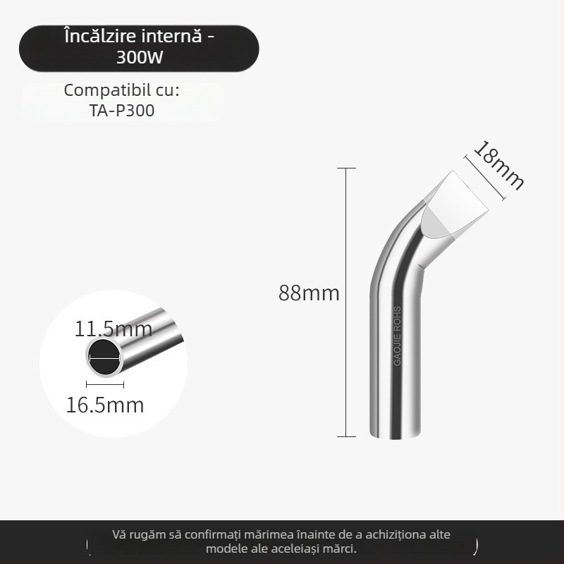 Vârf de lipit fără plumb, serie de înaltă putere, 80W–1000W, substrat din cupru fără oxigen