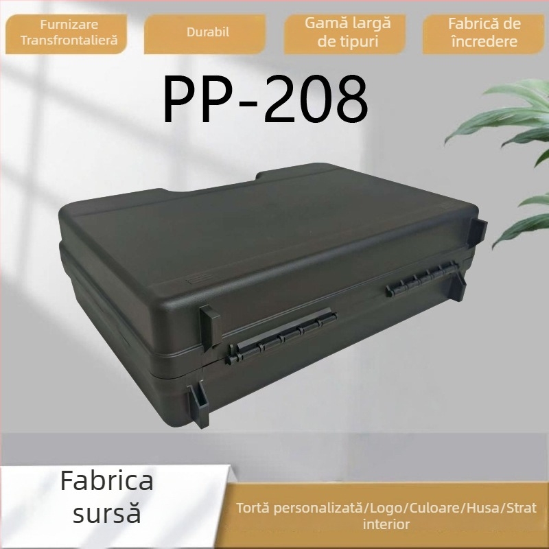 PP-208 Cutie Portabilă pentru Scule, cu Depozitare Rezistentă la Apă și Umiditate