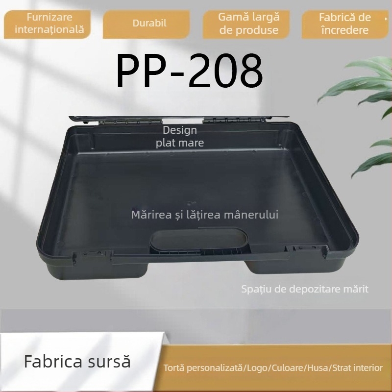 PP-208 Cutie Portabilă pentru Scule, cu Depozitare Rezistentă la Apă și Umiditate