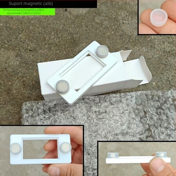 Senzor de temperatură și umiditate pentru reptile cu suport magnetic pentru cutie de creștere – Origine: China; Importat: Nu