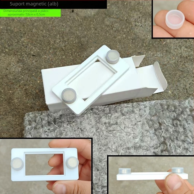 Senzor de temperatură și umiditate pentru reptile cu suport magnetic pentru cutie de creștere – Origine: China; Importat: Nu