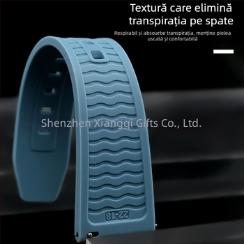 Brățară pentru ceas din silicon lichid pentru Omega Seamaster 300, încuietoare cu eliberare rapidă, rezistentă la praf, potrivire universală — Cheung Kei