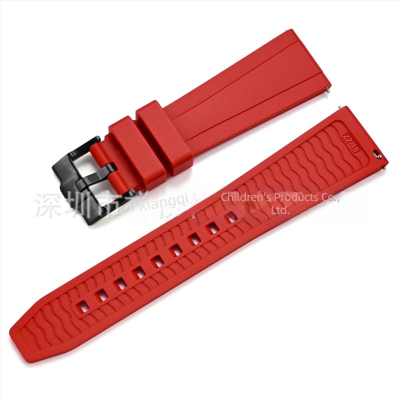 Brățară pentru ceas din silicon lichid pentru Omega Seamaster 300, încuietoare cu eliberare rapidă, rezistentă la praf, potrivire universală — Cheung Kei