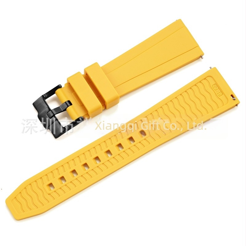 Brățară pentru ceas din silicon lichid pentru Omega Seamaster 300, încuietoare cu eliberare rapidă, rezistentă la praf, potrivire universală — Cheung Kei