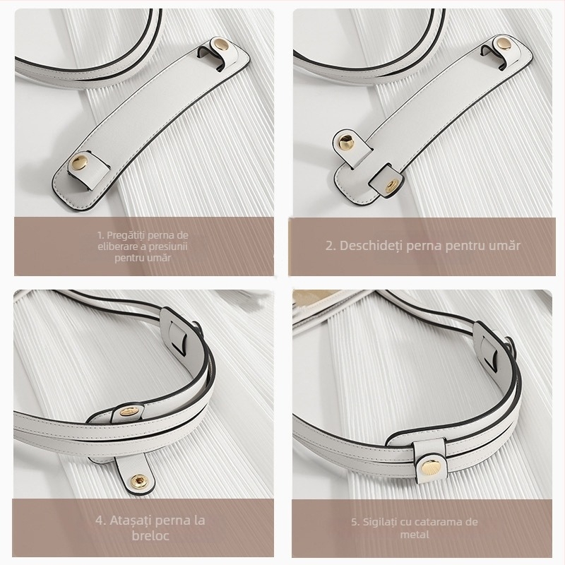 Padă pentru bretea de umăr pentru genți, antiderapant, degajare de greutate, microfibră importată, Kelly