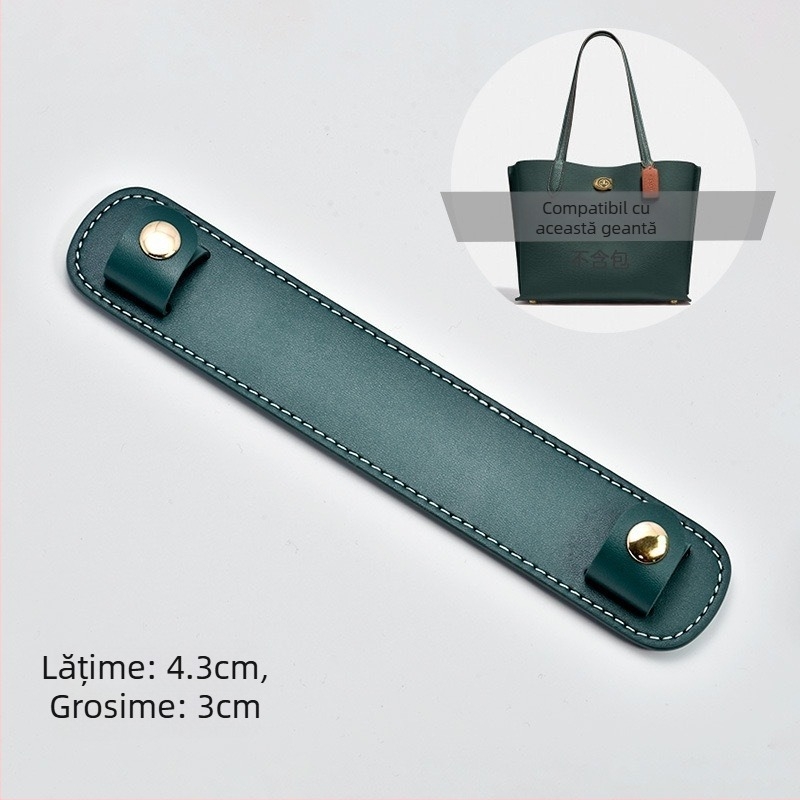 Padă pentru bretea de umăr pentru genți, antiderapant, degajare de greutate, microfibră importată, Kelly